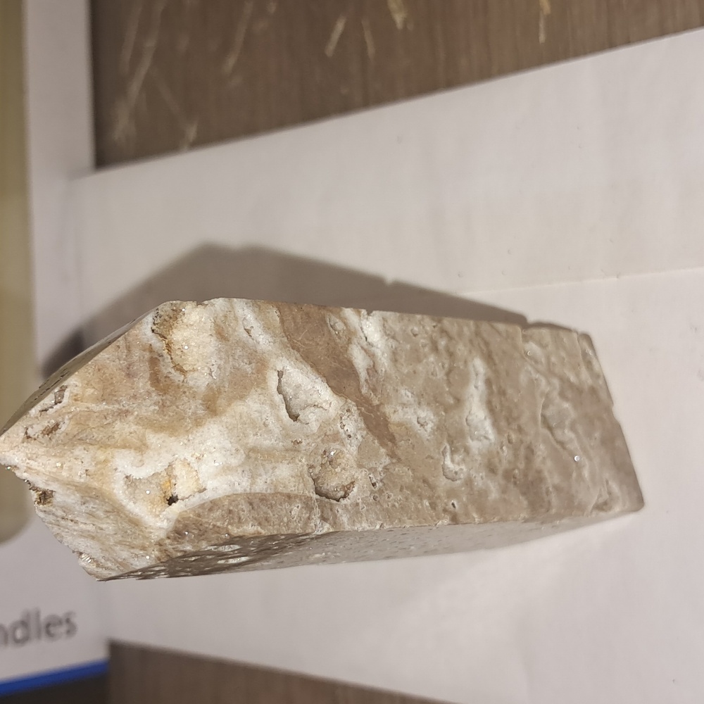 1pc Sphalerite Drusy Geode Energy Tower